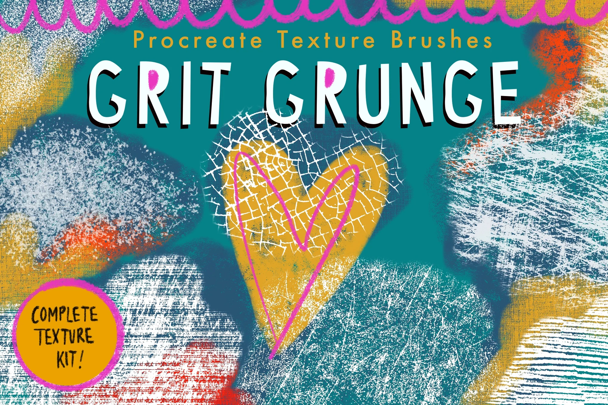 Grit Grunge Procreate Brushes