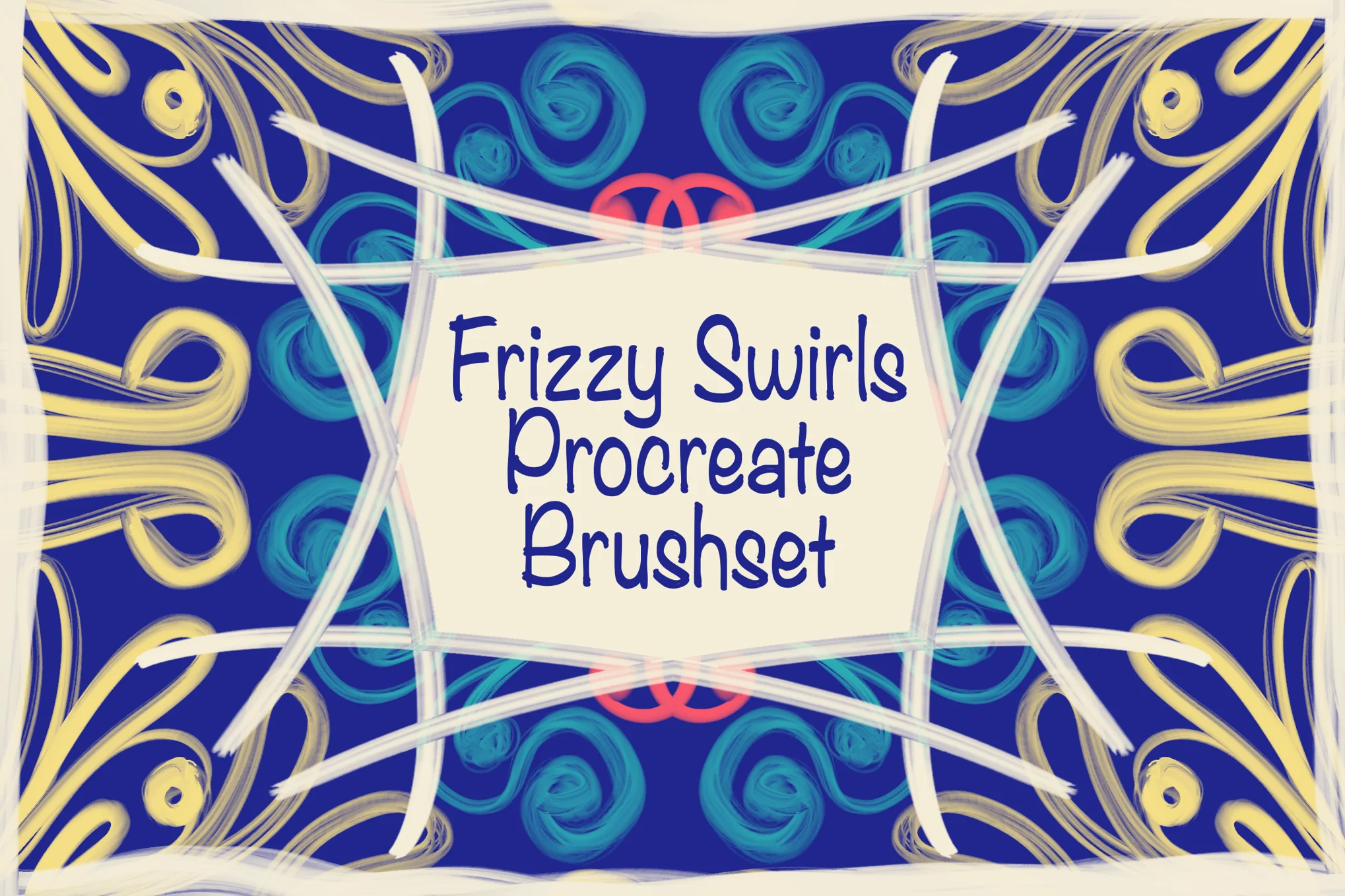 Frizzy Swirls Procreate Brushes