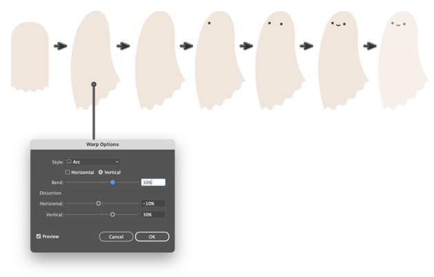 how to create the ghost, part 4