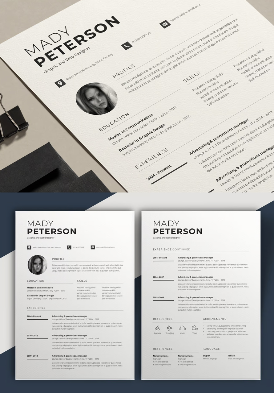 Creative Resume Word