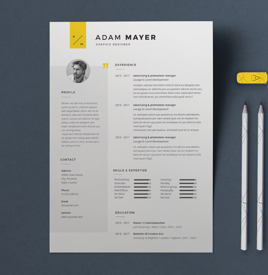 Clean Resume Template