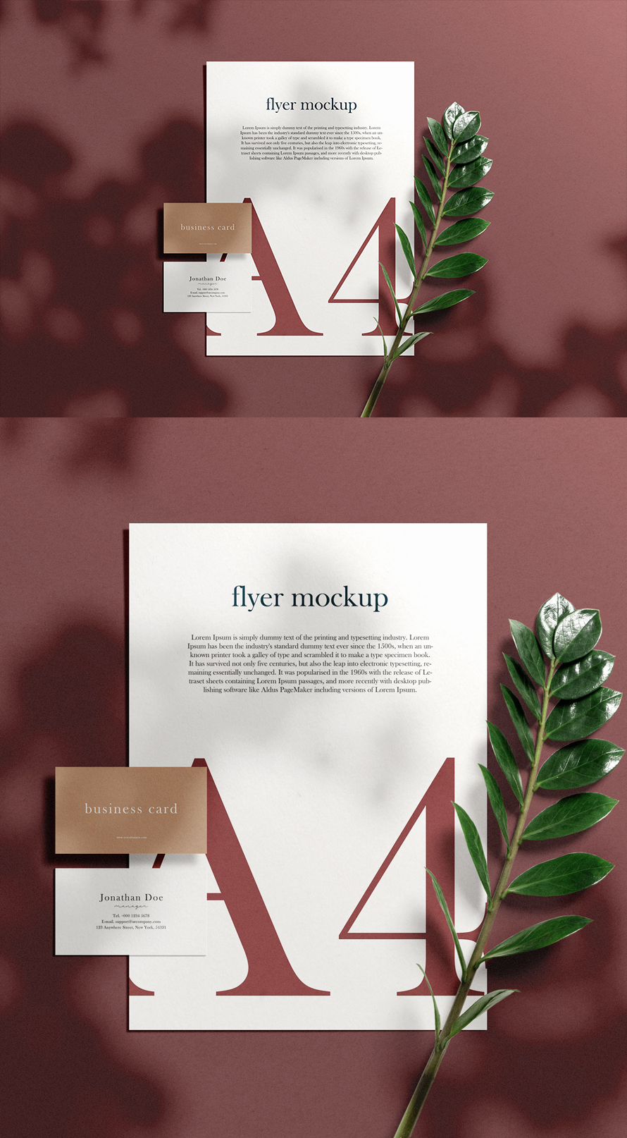 Free Psd Flyer Mockup