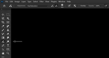 select the adjustment brush in the left hand toolbar 