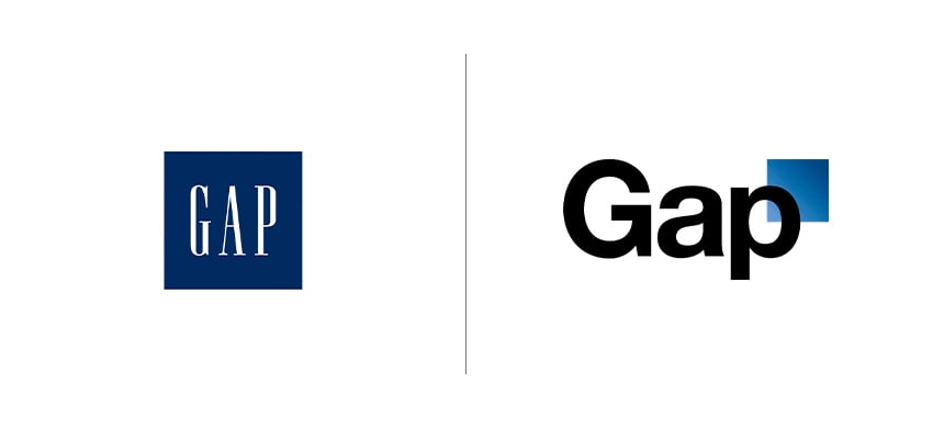 gap logo rebrand