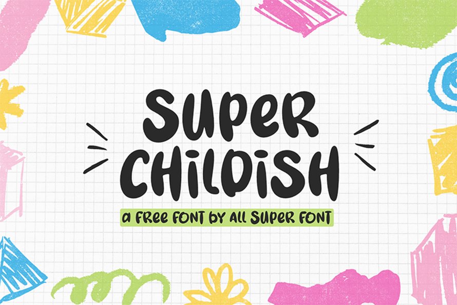 Super Childish Free Font