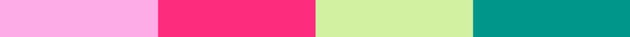 Squid game color palette
