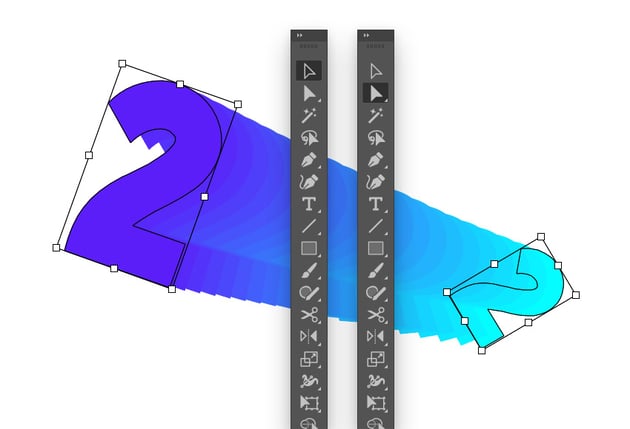 rotate number shapes