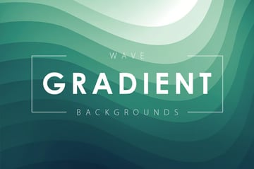 wave gradient backgrounds