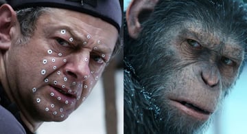 Andy Serkis brings Caesar to life in Planet of the Apes, using motion capture technology to deliver an unforgettable performance. (Image Credit: 20th Century Fox)