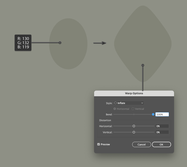 how to create the background diamond shape