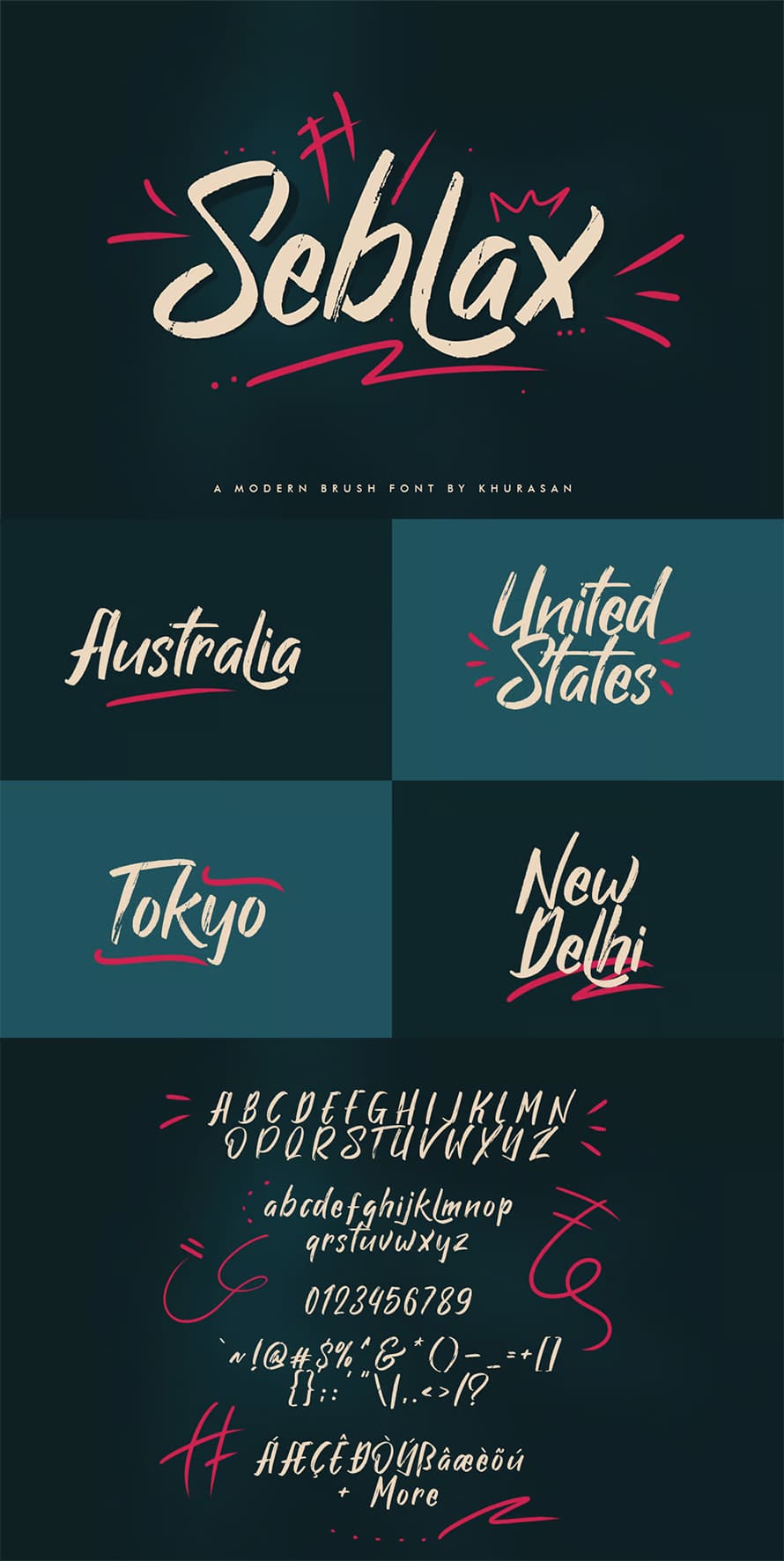 Seblax Brush Font