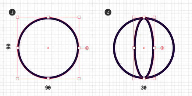 y2k element concentric circles