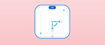 create a new white 3D shape for the calendar icon