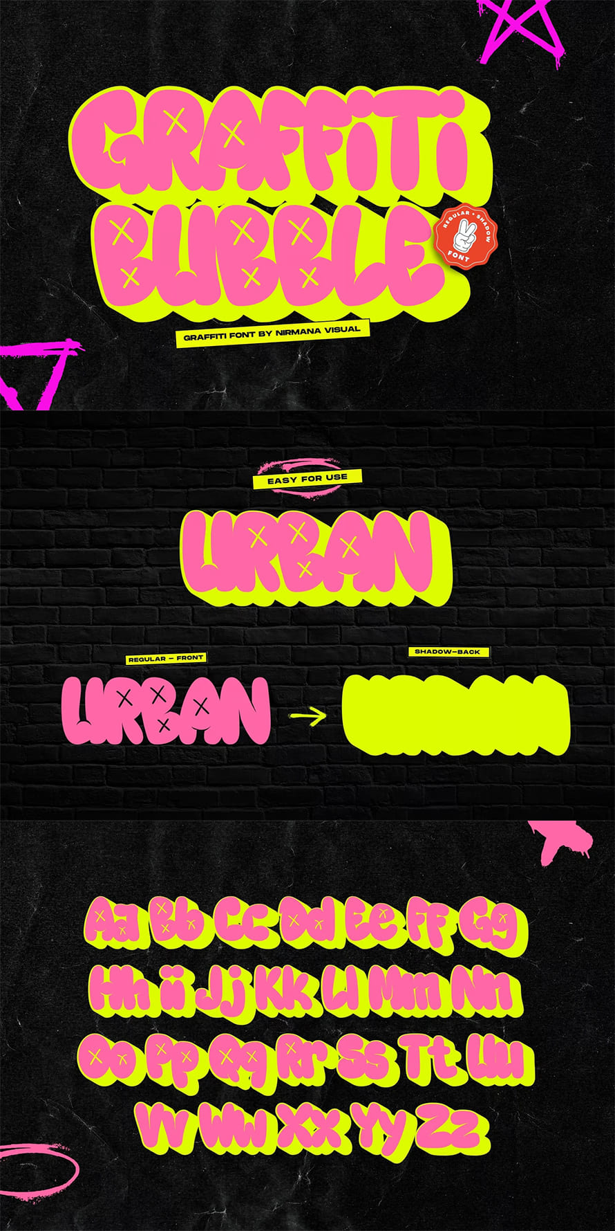 Graffiti Bubble Font