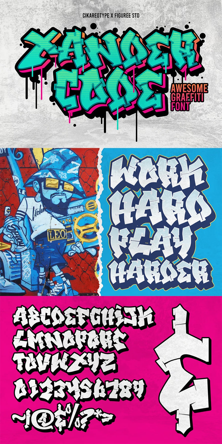 Xandercode Urban Graffiti Font