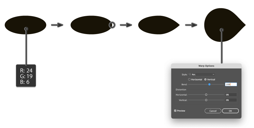 how to create robin's beak