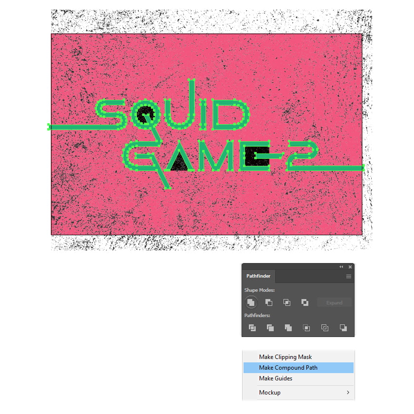 How to create a dirty texture in Illustrator