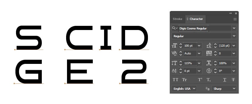 How to type squid game font