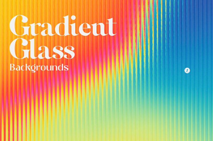 gradient glass background