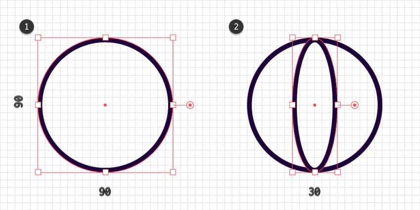 y2k element concentric circles