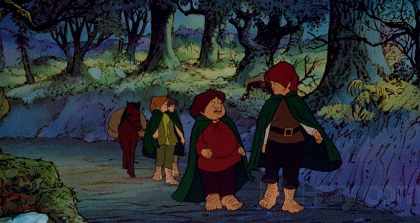 The Lord of the Rings (1978), an animated adaptation of J.R.R. Tolkien’s epic tale (Image Credit: Ralph Bakshi Productions)