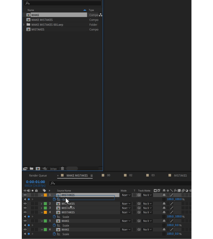 Replace layers in After Effects 