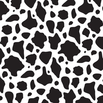 How to draw cow print