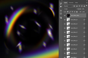 changing blending mode and opacity