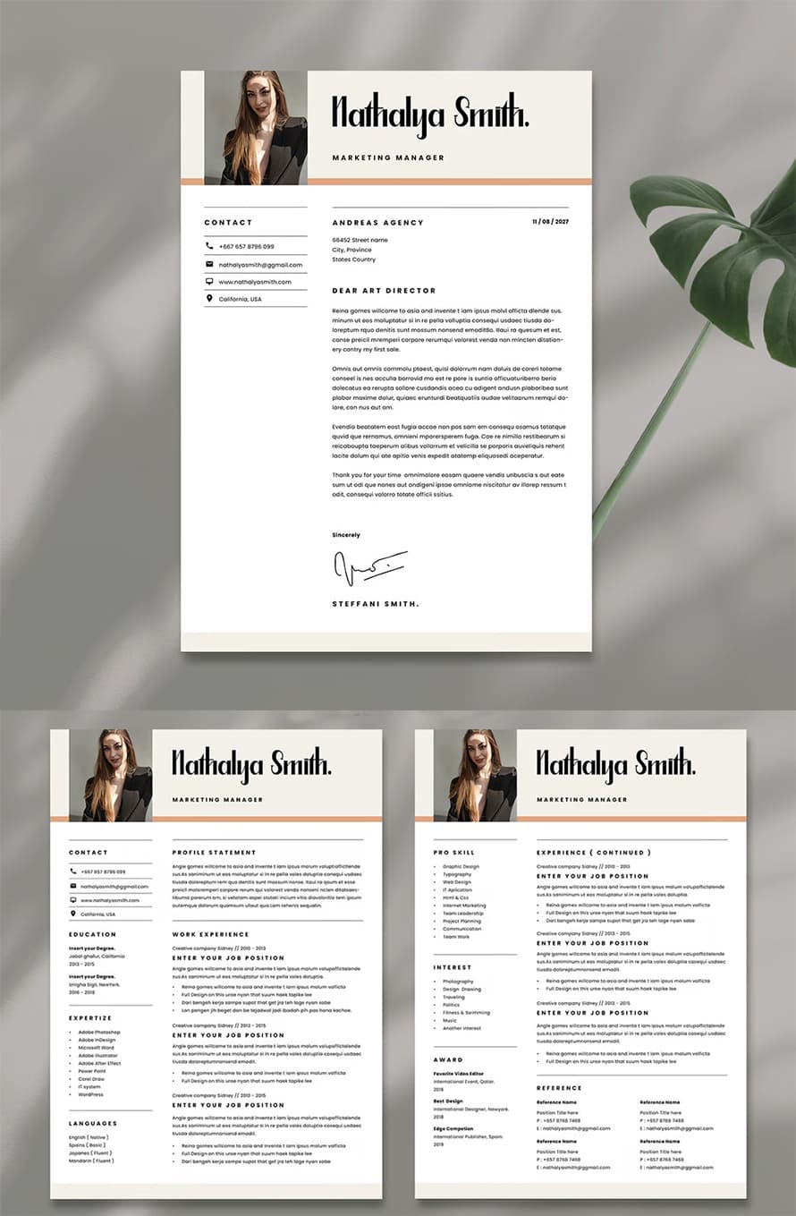 Modern Resume CV Template