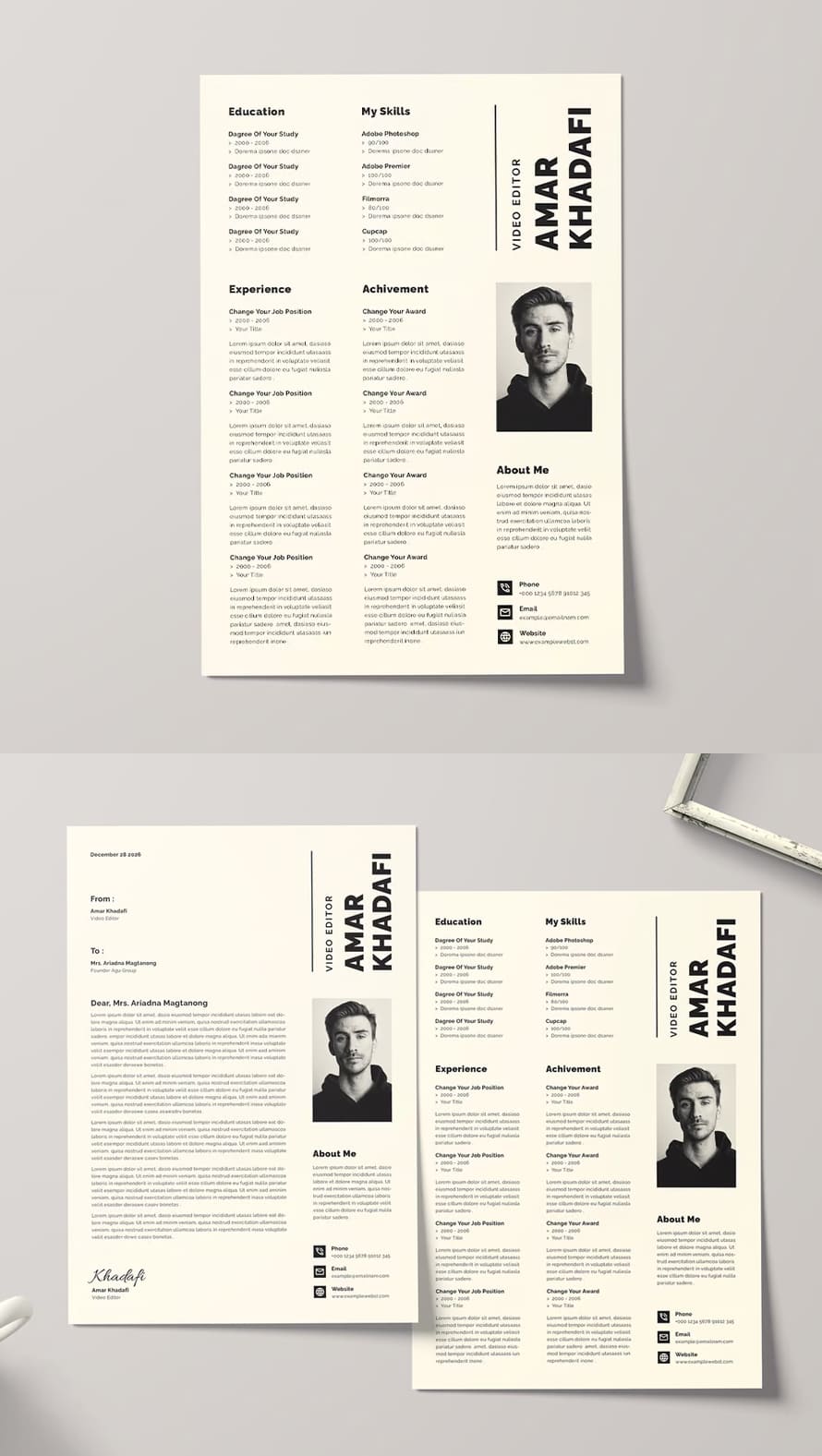 Clean Modern Resume Template