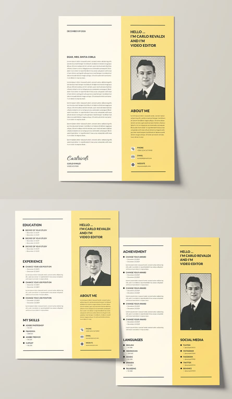 CV Resume Template