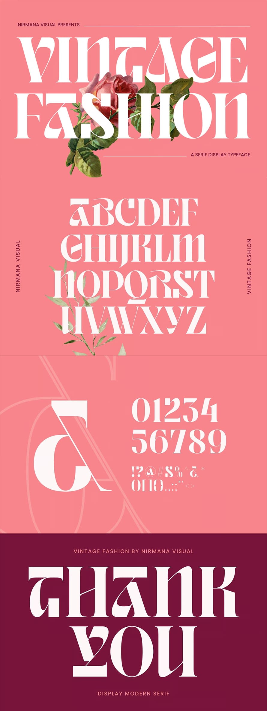 Vintage Fashion Logo Font