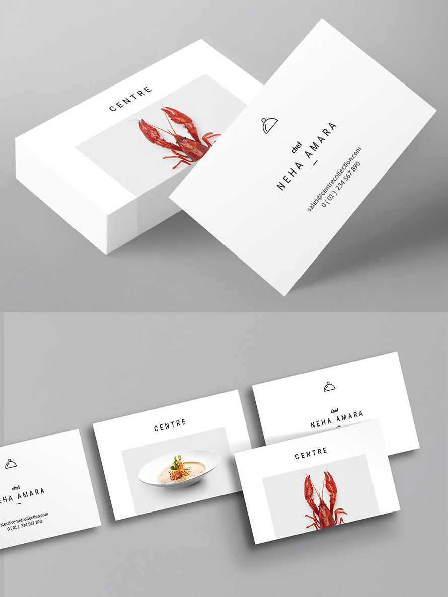 Clean Business Card