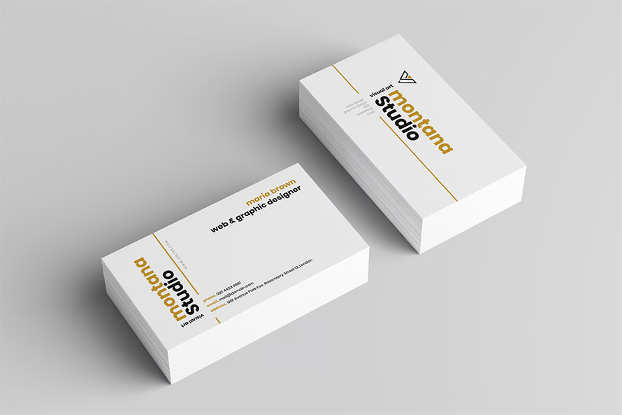 Monotana Studio Business Card