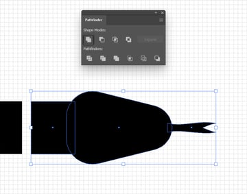 merge snake head shape