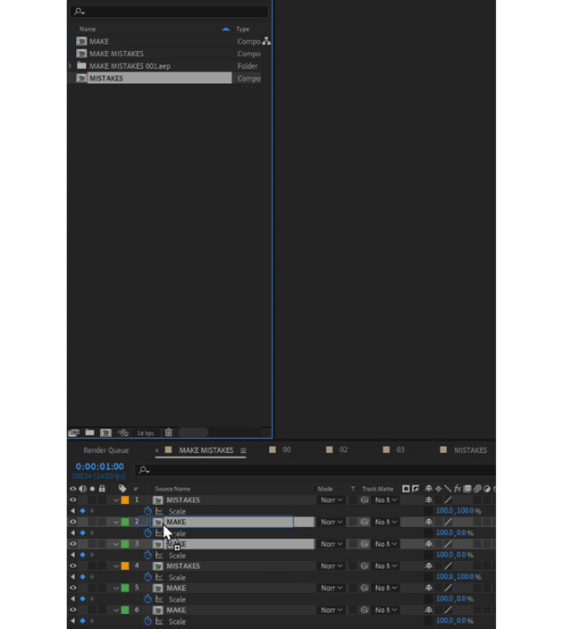 Replace layers in After Effects 