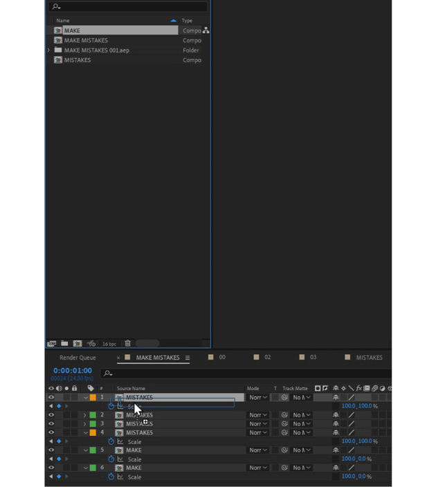 Replace layers in After Effects 