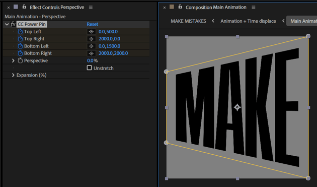 Add values to layers in After Effects 