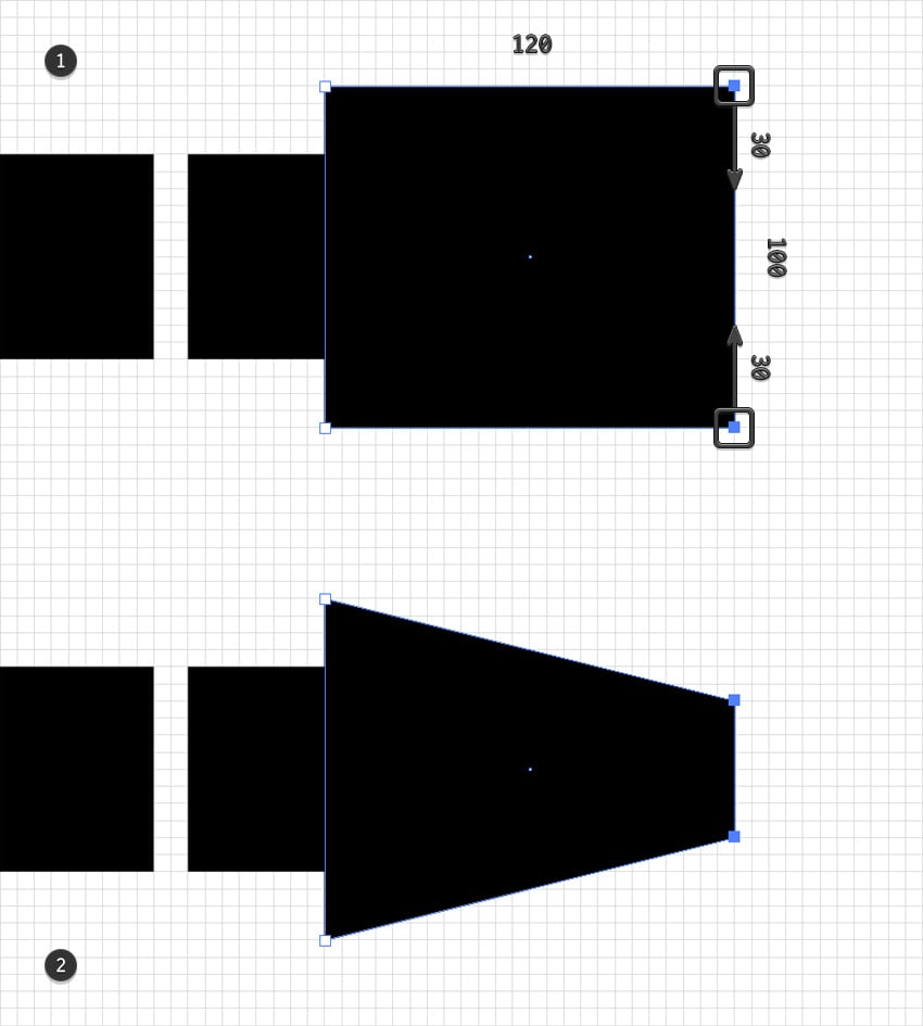 rectangle move anchor points