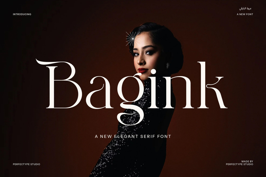 Bagink Luxury Serif Font