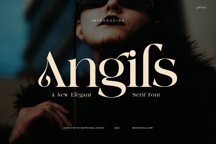 Angils Elegant Serif Font