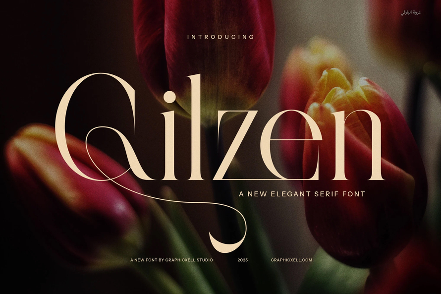 Glizen Luxury Serif Font