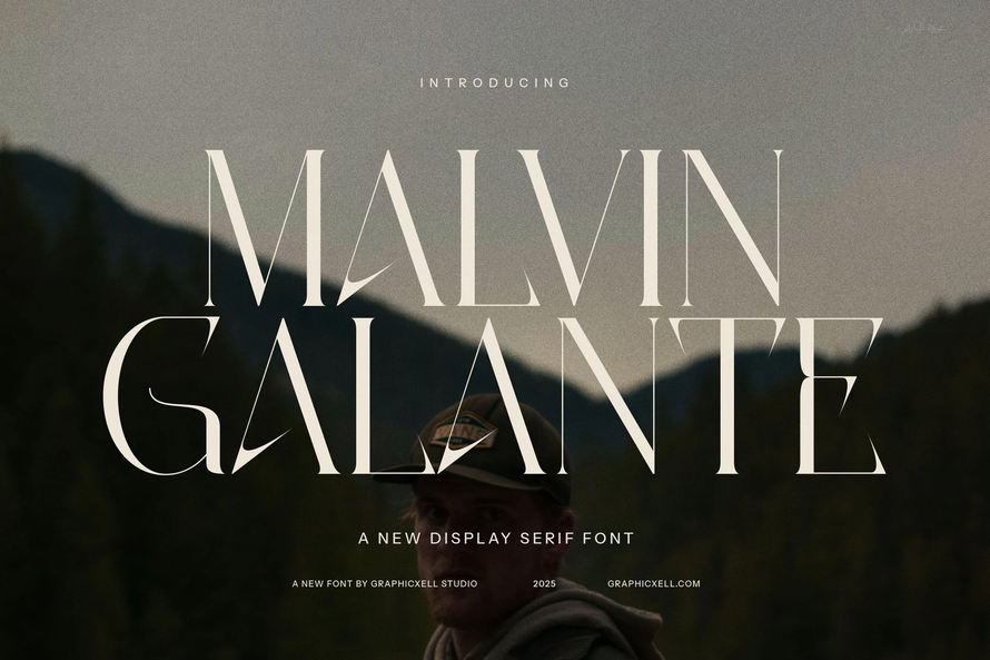 Malvin Galante Elegant Serif Font