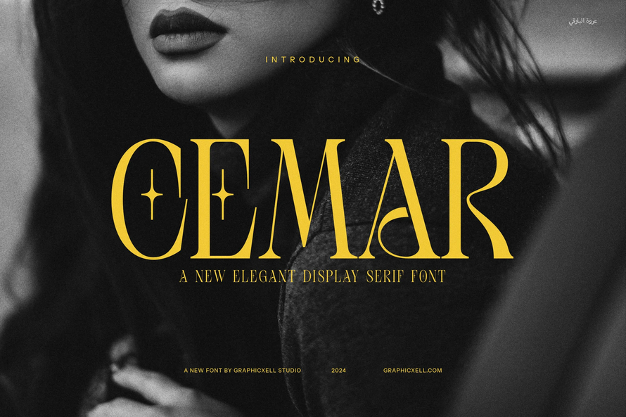 Cemar Elegant Serif Font