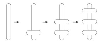 how to create the football stitching laces