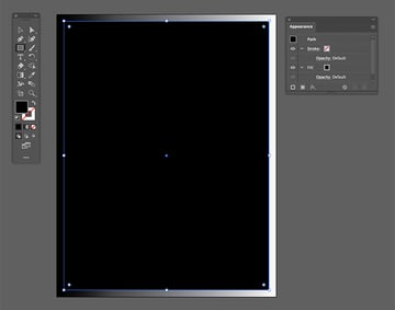 Create a rectangle with the rectangle tool