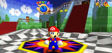 Mario 64 screenshot