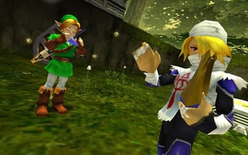 The Legend of Zelda: Ocarina of Time screenshot (on the Nintendo 3DS)