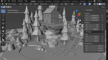 Blender screenshot example