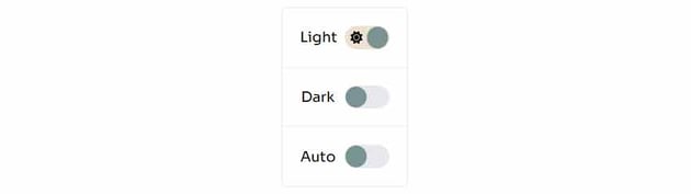 Our light/dark mode toggle component